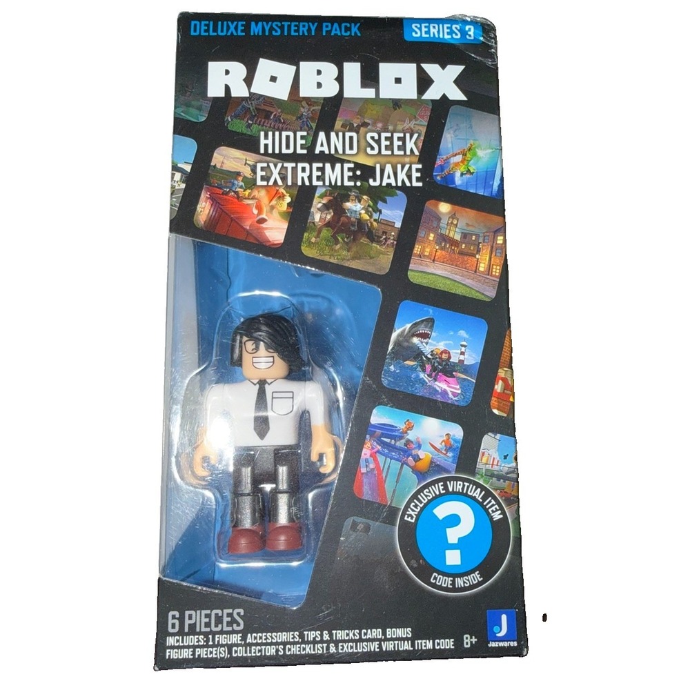 Roblox Deluxe Mystery Pack Series 3 Hide and Seek Extreme Jake Figure ROB0678